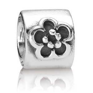 Authentic Pandora Retired Daisy Flower S925 Ale Sterling Silver Charm